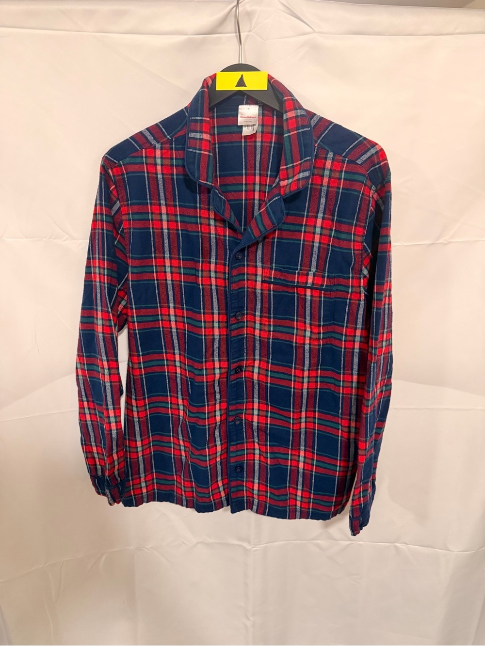 Women’s Hanna Anderson Long Sleeve Button Down Flannel Pajamas Shirt